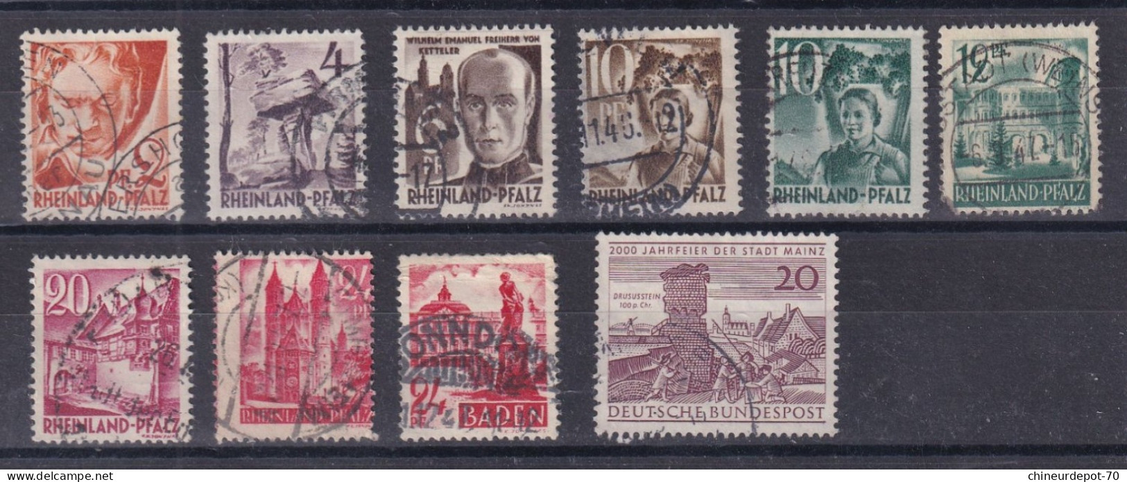 Timbres  Allemagne Deutsche - Altri & Non Classificati