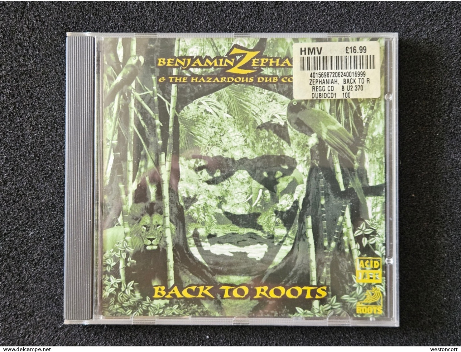 CD. Back To Roots, Benjamin Zephaniah And The Hazardous Dub Company - Reggae