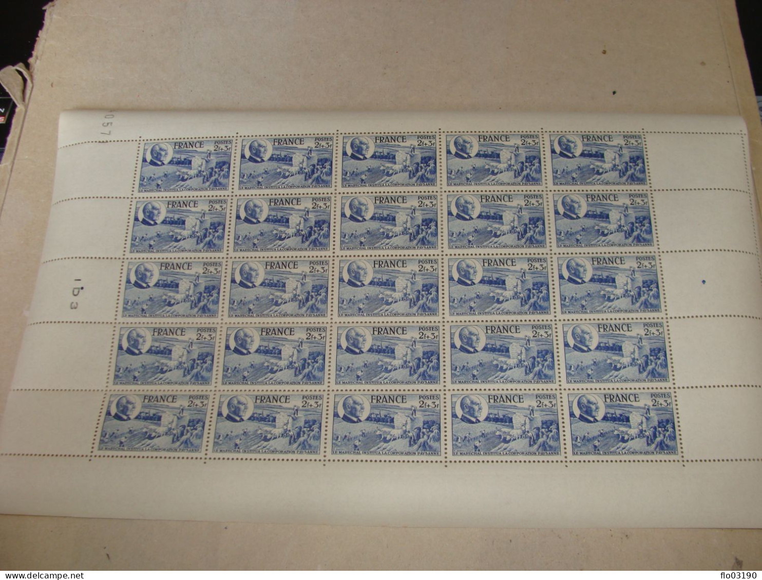 N° 607 En Feuille  De  25 Timbres Entières Neuves - Volledige Vellen