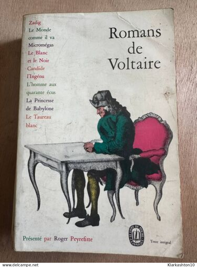 Romans De Voltaire - Other & Unclassified