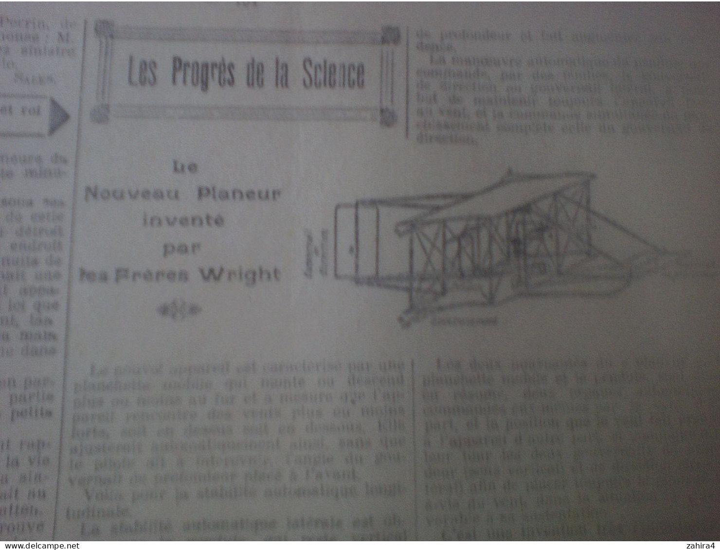 L'Actualité N°617 Dinosaur avant le déluge Petit métier breton Dirigeable Tripoli Lortac Auto corbillard Avion Wright