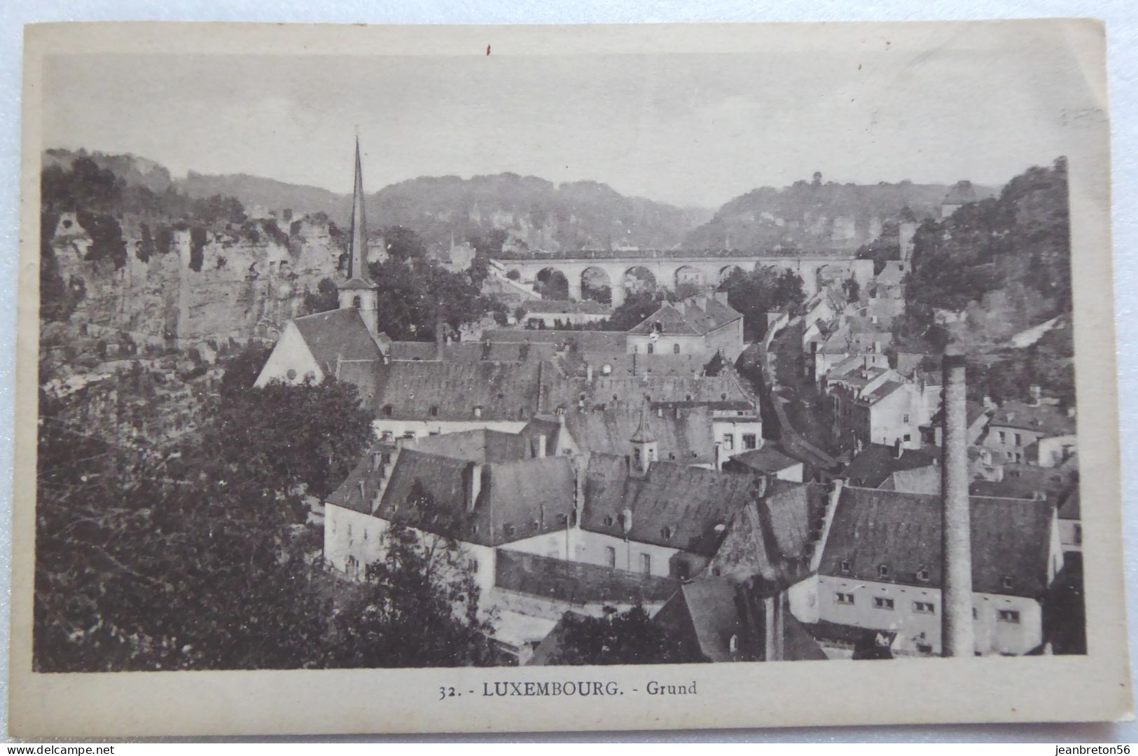LUXEMBOURG. - Grund - CPA 1922 - Luxemburg - Town