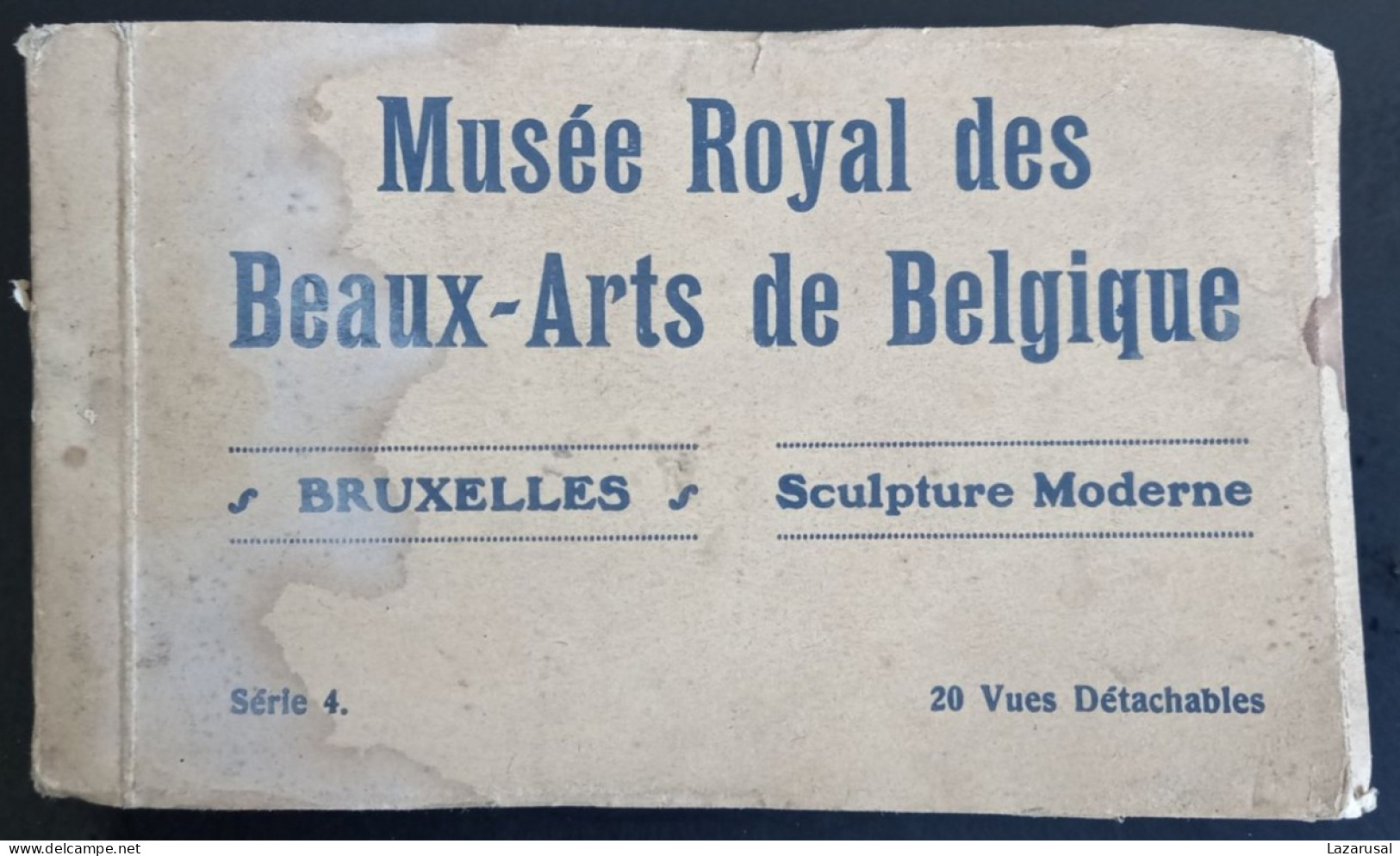 #16   Carnet 18 Postcards - Musee Royal Des Beaux - Arts De Belgique - Bruxelles - Sculpture Moderne - Sculpturen