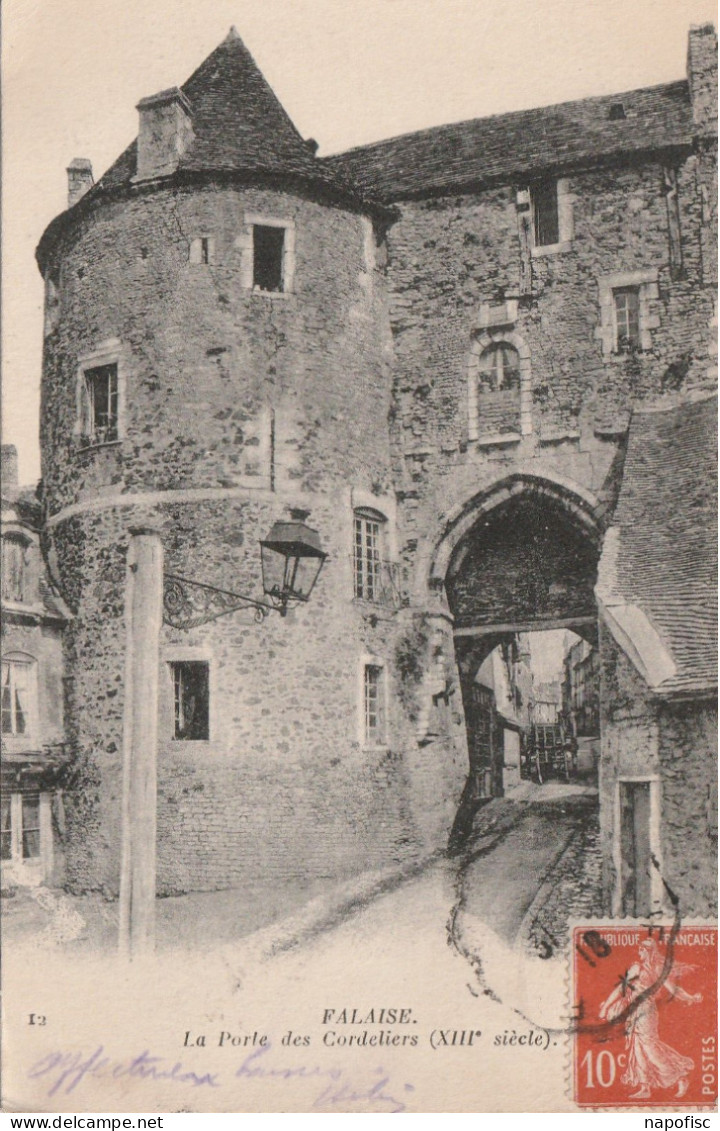 14-Falaise La Porte Des Cordeliers - Falaise