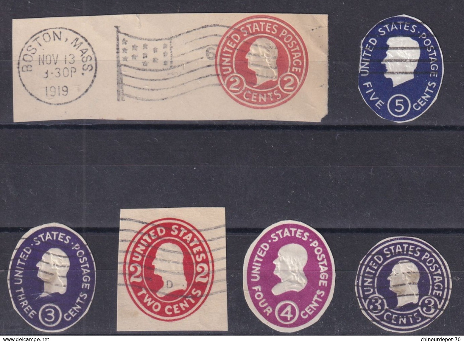 Timbres   Etats-Unis - Other & Unclassified