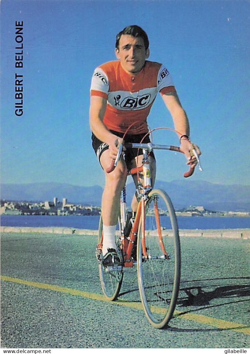 Velo - Cyclisme - Coureur Cycliste Gilbert Bellone - Team BIC  - 1969 - Wielrennen