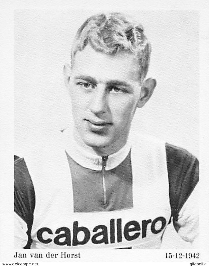 Velo - Cyclisme - Coureur Cycliste Hollandais Jan Van Der Horst - Team Caballero - 1964 - Professionele Wielrenner - Non Classés