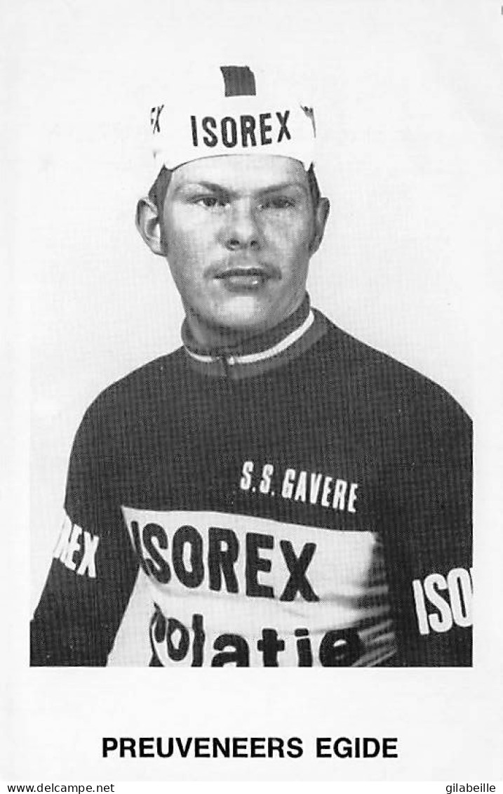 Velo - Cyclisme - Coureur Cycliste Belge  Egide Preuveneers - Team Isorex - 1981  - Non Classés