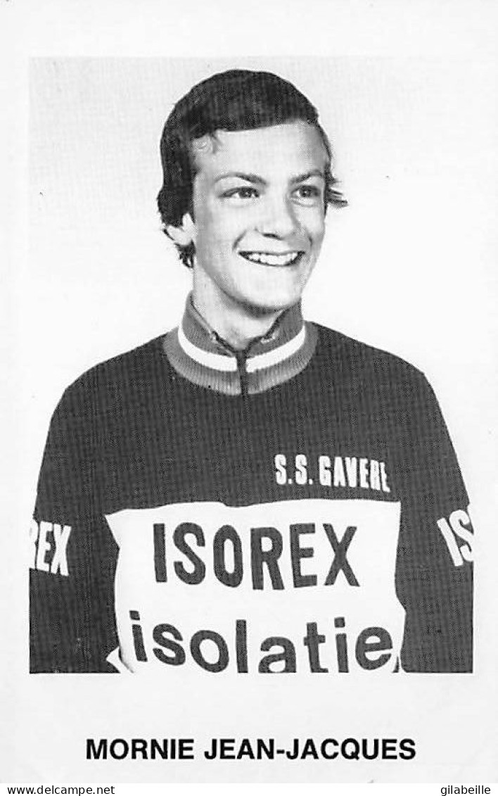 Velo - Cyclisme - Coureur Cycliste Belge Jean Jacques Mornie - Team Isorex - 1981  - Zonder Classificatie