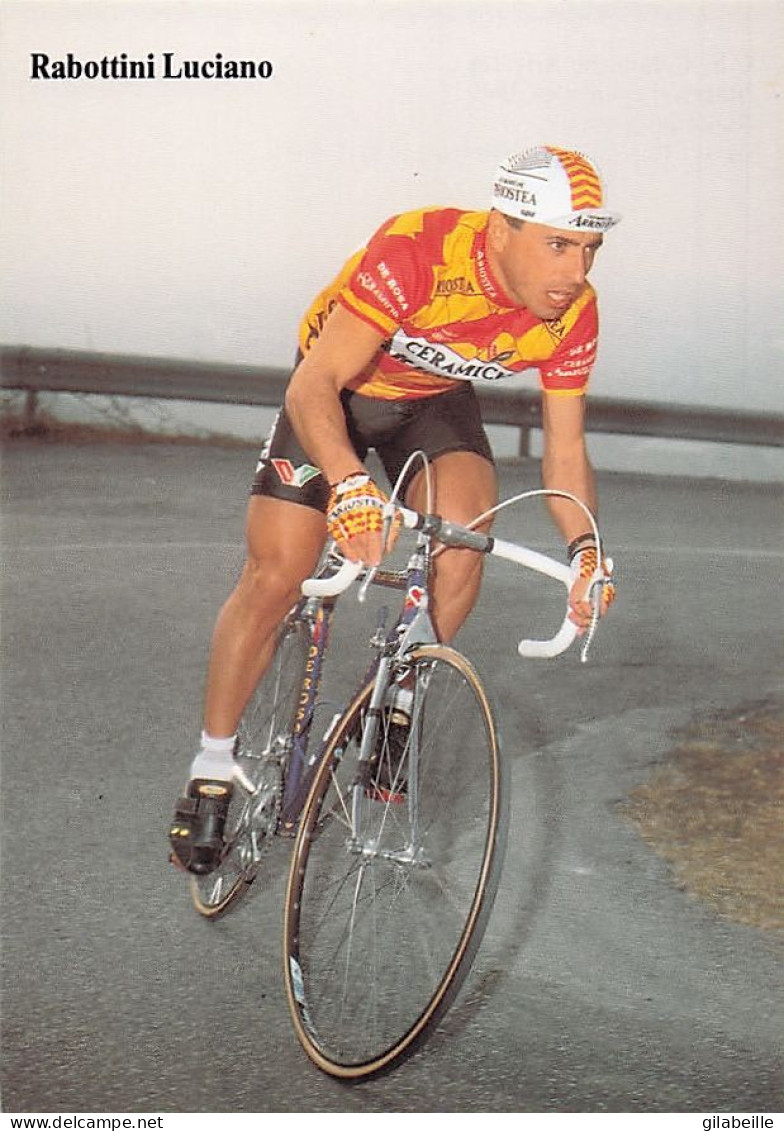 Velo - Cyclisme - Coureur  Cycliste Belge Luciano Rabottini - Team G.S Ceramiche Ariostea - Cyclisme