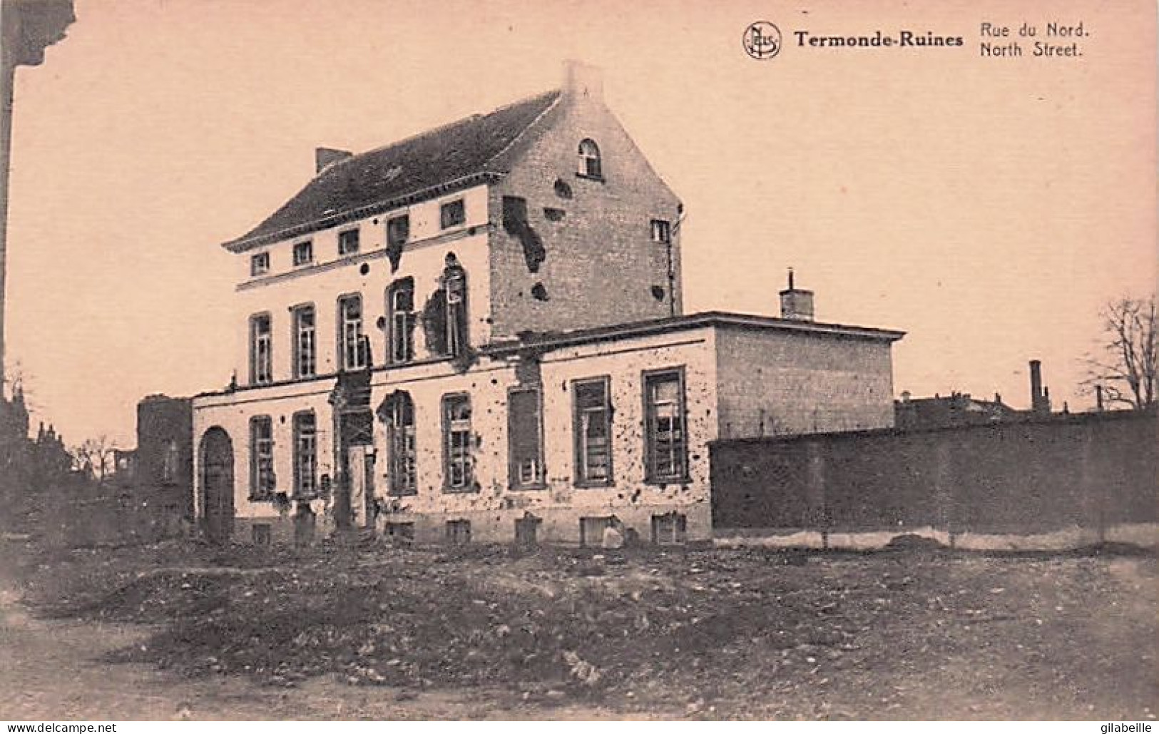 DENDERMONDE - TERMONDE - Les Ruines De Termonde - Rue Du Nord - Dendermonde