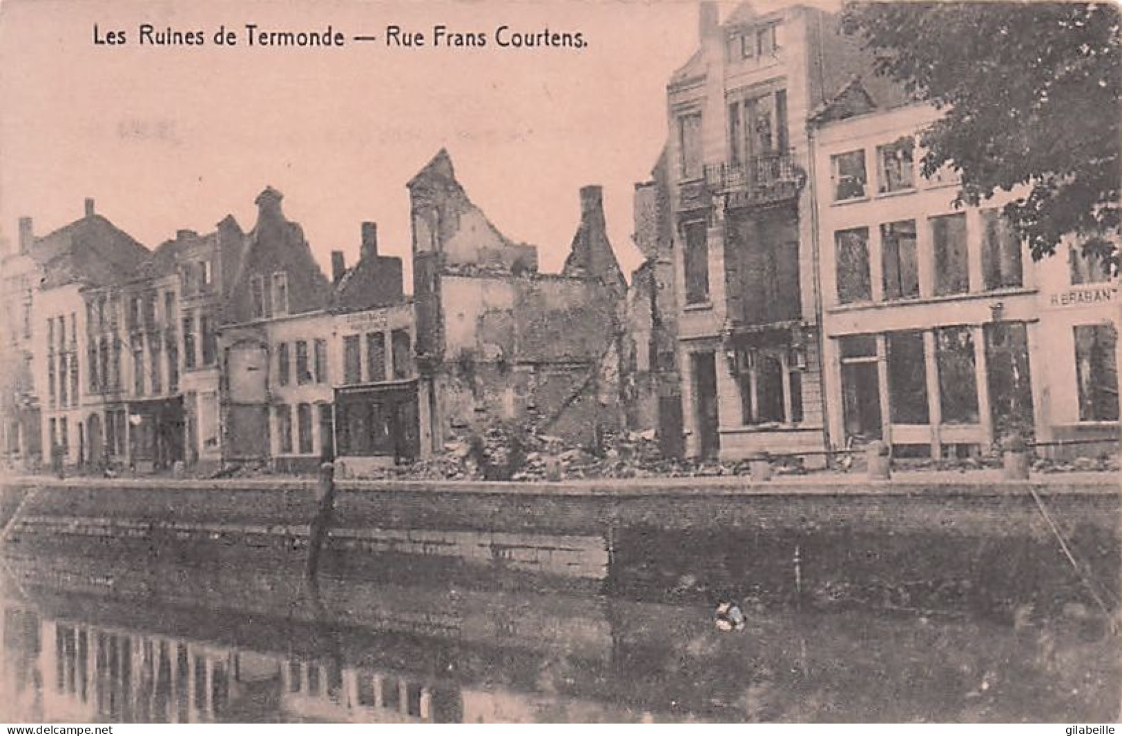 DENDERMONDE - TERMONDE - Les Ruines De Termonde - Rue Frans Courtens - Dendermonde
