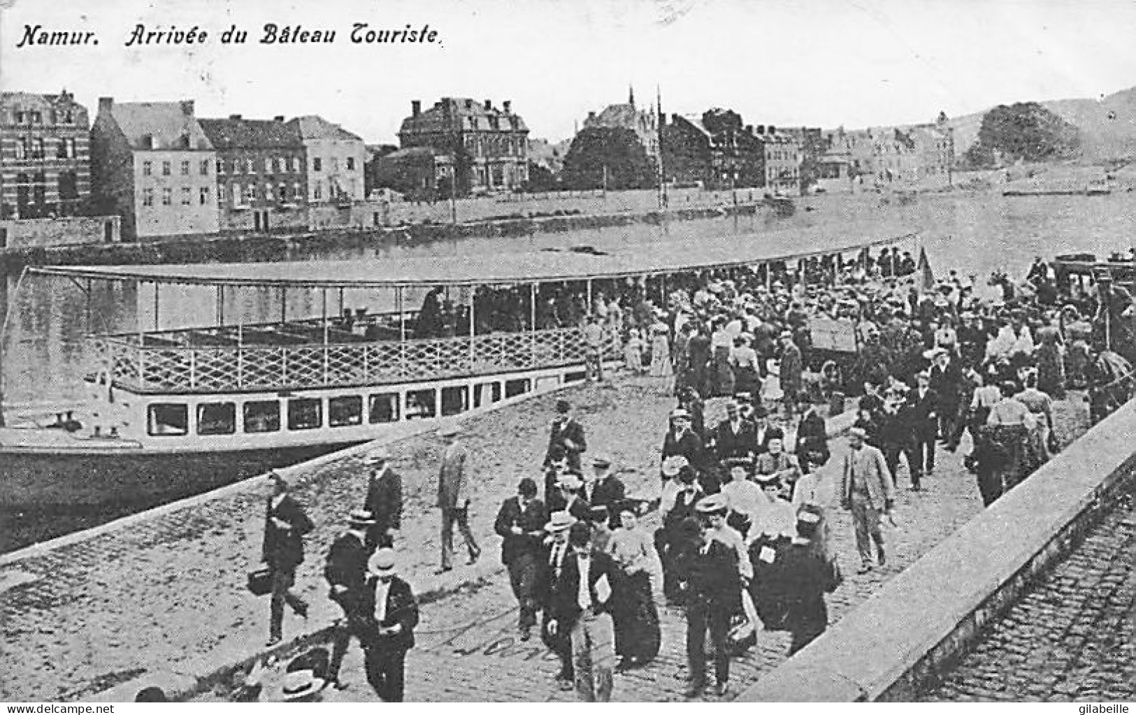 NAMUR - Arrivée Du Bateau Touriste - 1910 - Namen