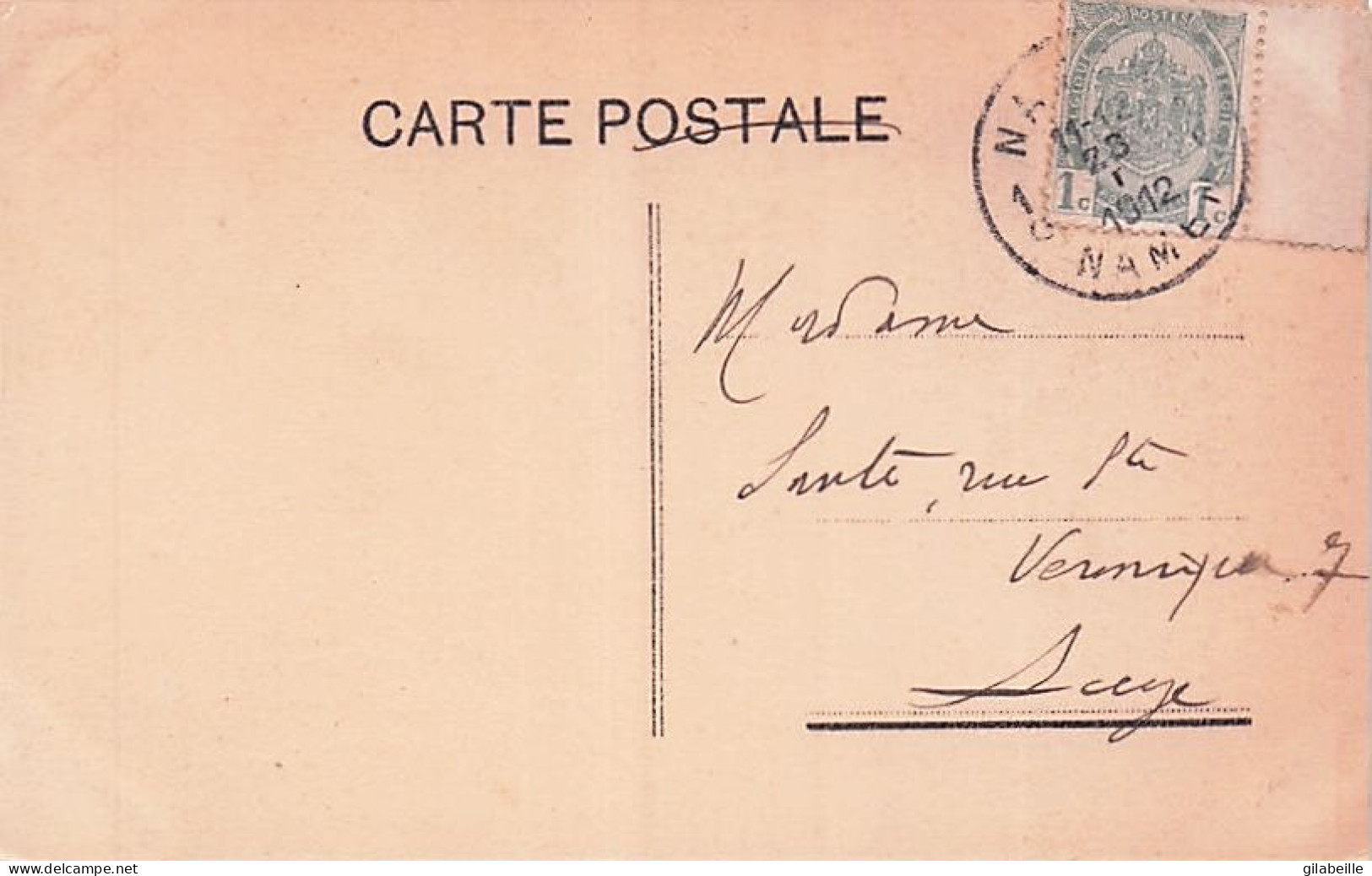 NAMUR -  La Gare - 1912 - Namen