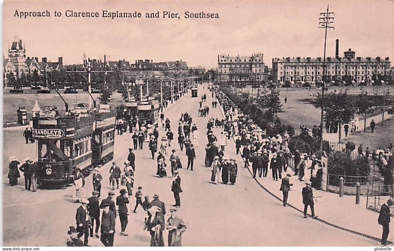 Hampshire - SOUTHSEA - Approach To Clarence Esplanade And Pier - Southsea