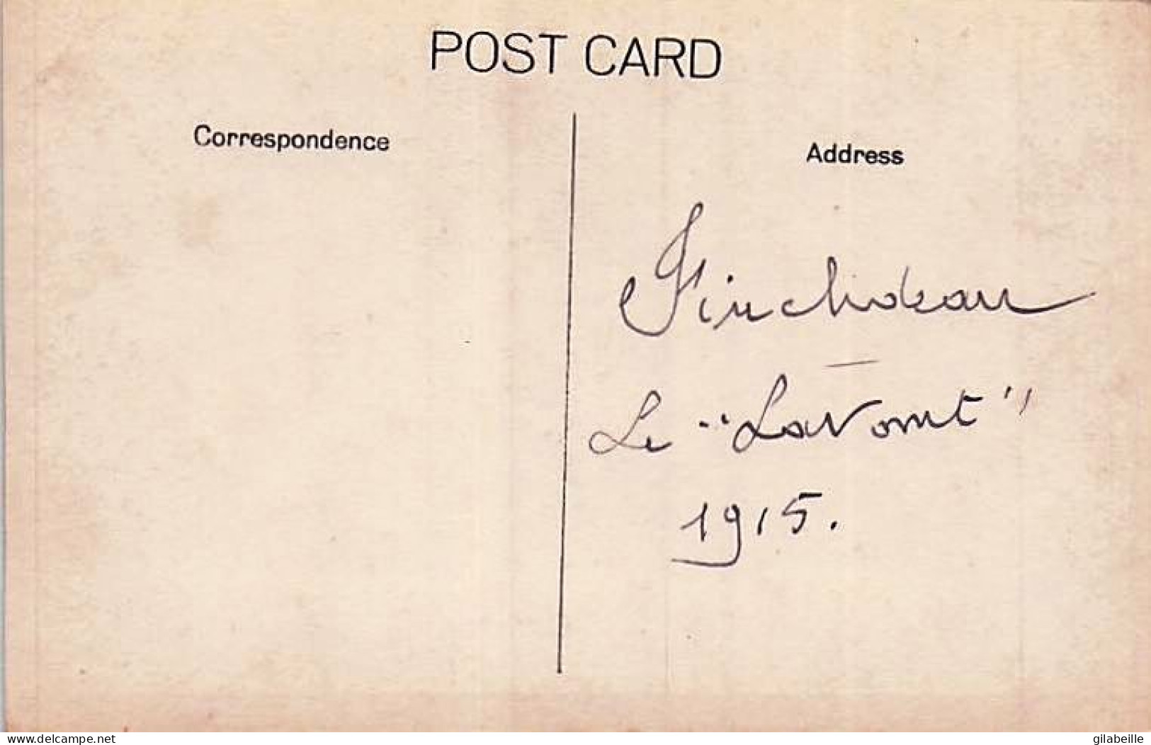 East Hampshire- Photo Card - FINCHDEAN - " Le Lavant " 1915 -  Rare - Other & Unclassified