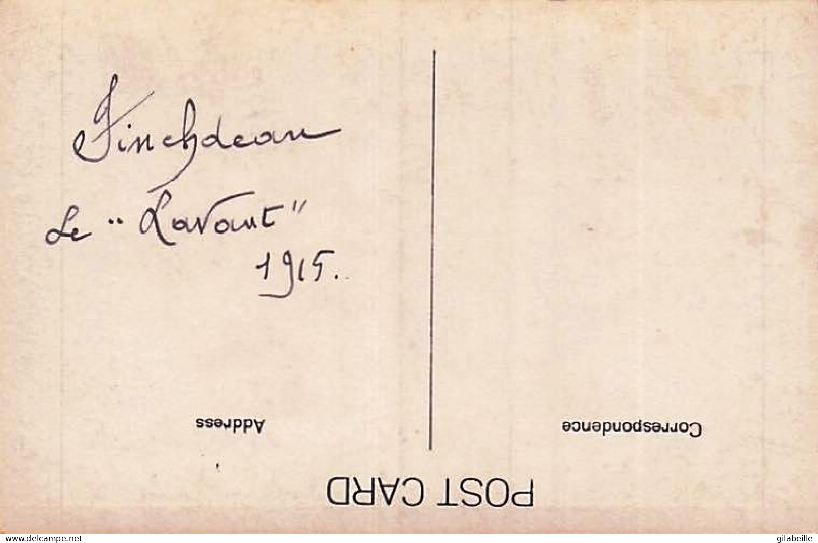 East Hampshire- Photo Card - FINCHDEAN - " Le Lavant " 1915 -  Rare - Other & Unclassified