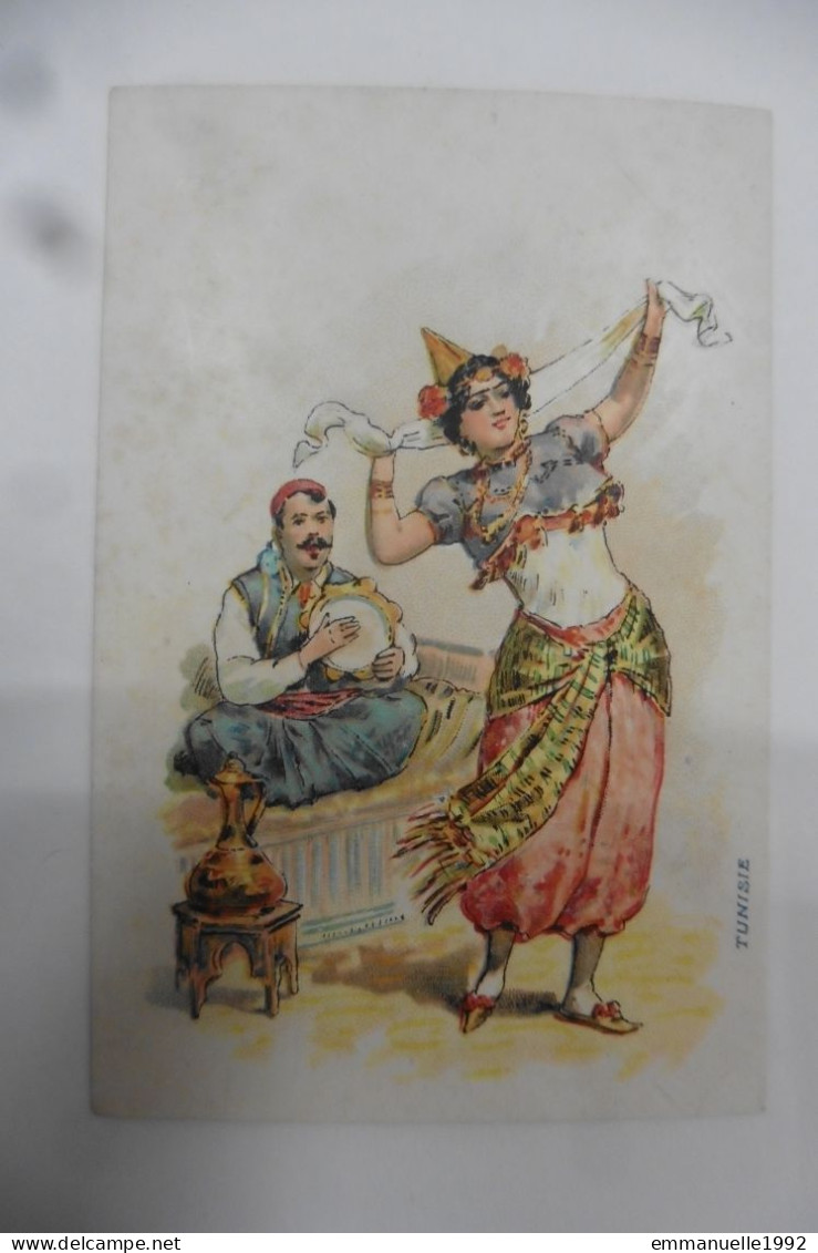 Chromo Chicorée Au Bon Génie - Tunisie - Danse Danseuse Musique Musicien - Tea & Coffee Manufacturers