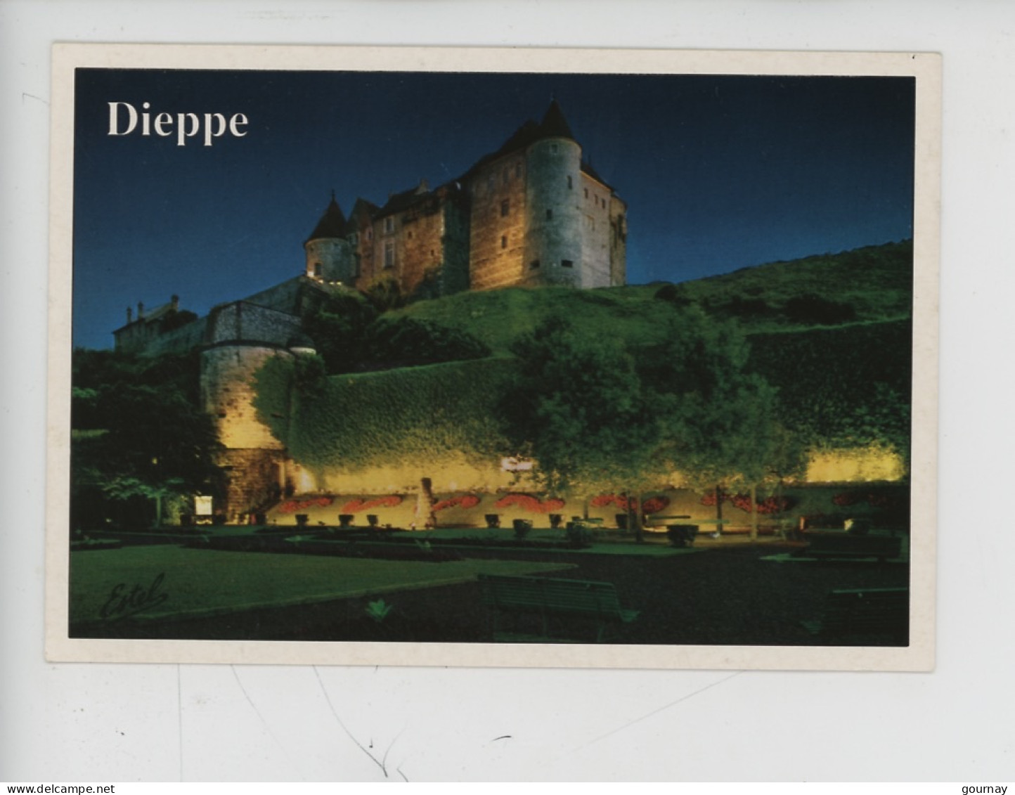 Dieppe Le Château Illuminé (cp 1814 Estel) - Dieppe