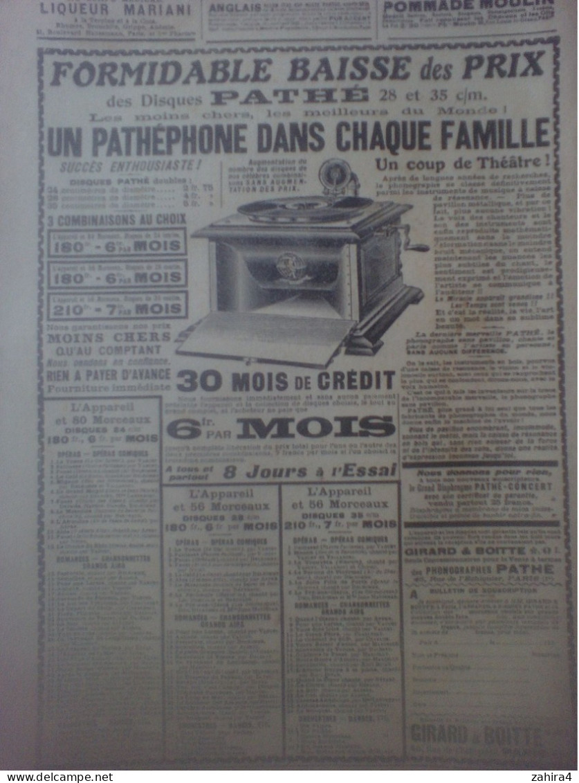 L'Actualité N°616 Train Suspendu Chalant Auto Dirigeable Bouin Meeting Avion Coanda Reims Chemin De Fer Afrique Modes - 1900 - 1949