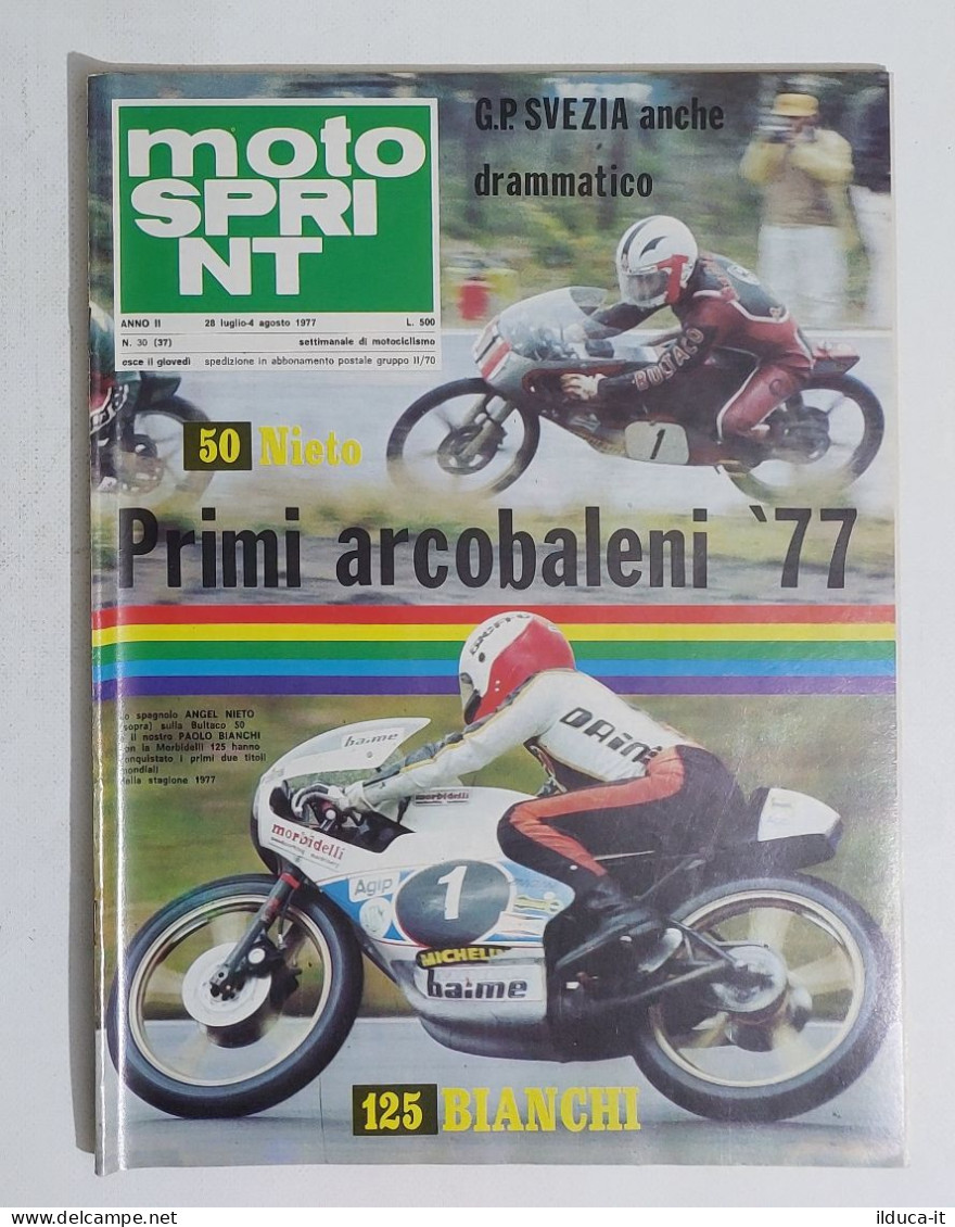 44669 Motosprint 1977 A. II N. 30 - 125 Bianchi / Fantic Trial / SWM 250 GS - Motoren