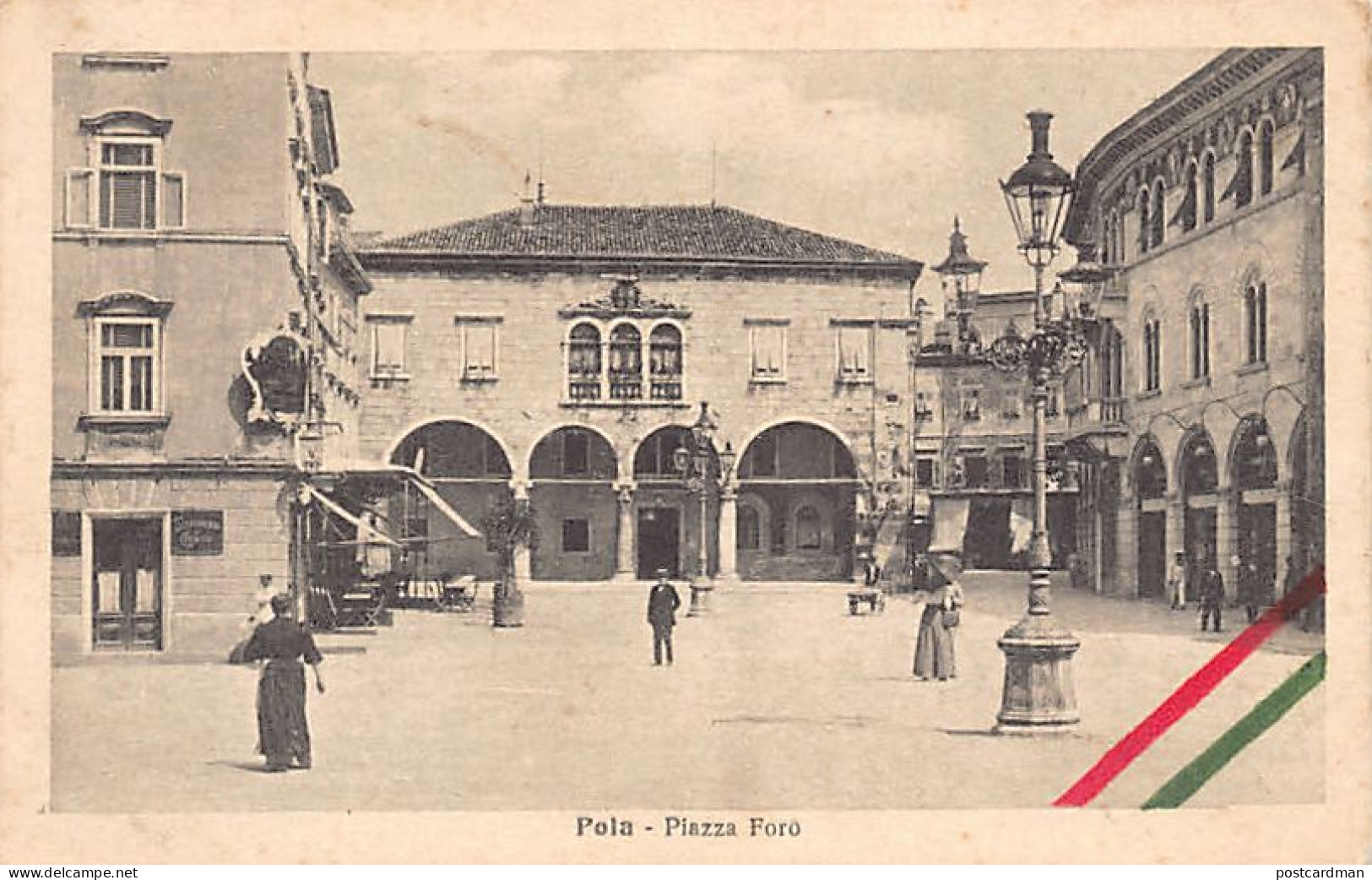 Croatia - PULA Pola - Piazza Foro - Kroatië