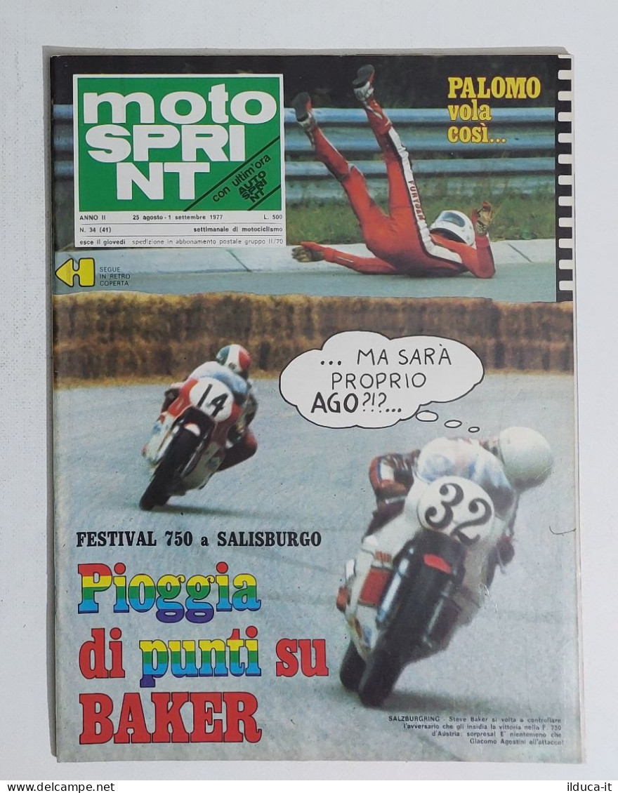 44676 Motosprint 1977 A. II N. 34 - Korky / La Verda 1000 Kit - Moteurs