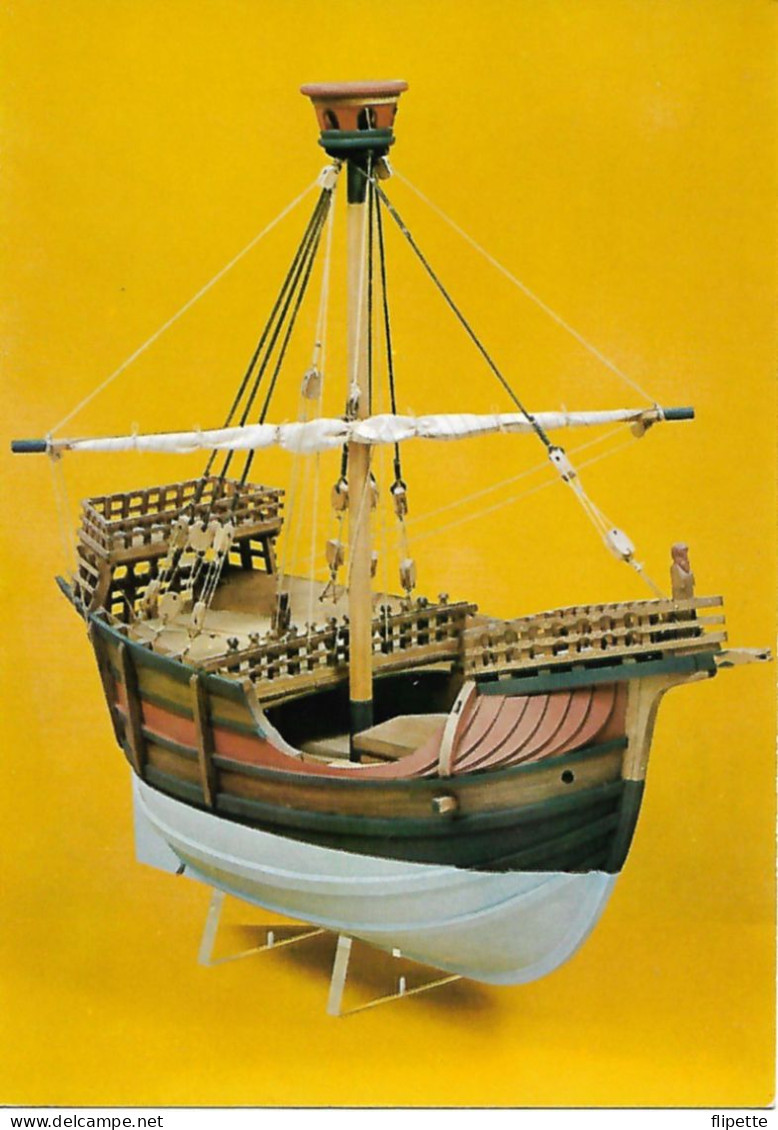 L150C1011 - Lot De 5 Cartes - Musée De La Marine De Marseille - Maquettes De Bateaux - Sonstige & Ohne Zuordnung