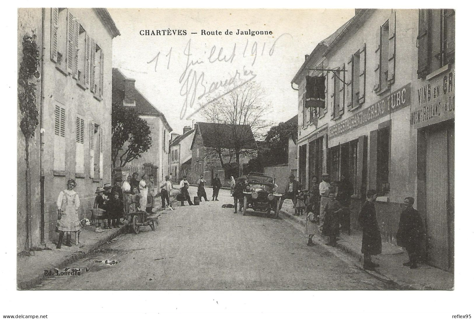 CHARTEVES - Route De Jaulgonne - Autres & Non Classés