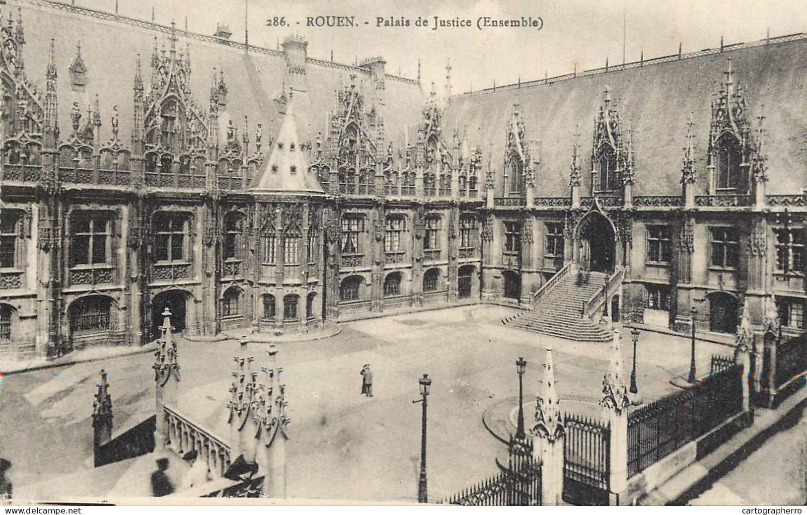 CPA France Rouen Palais De Justice - Rouen