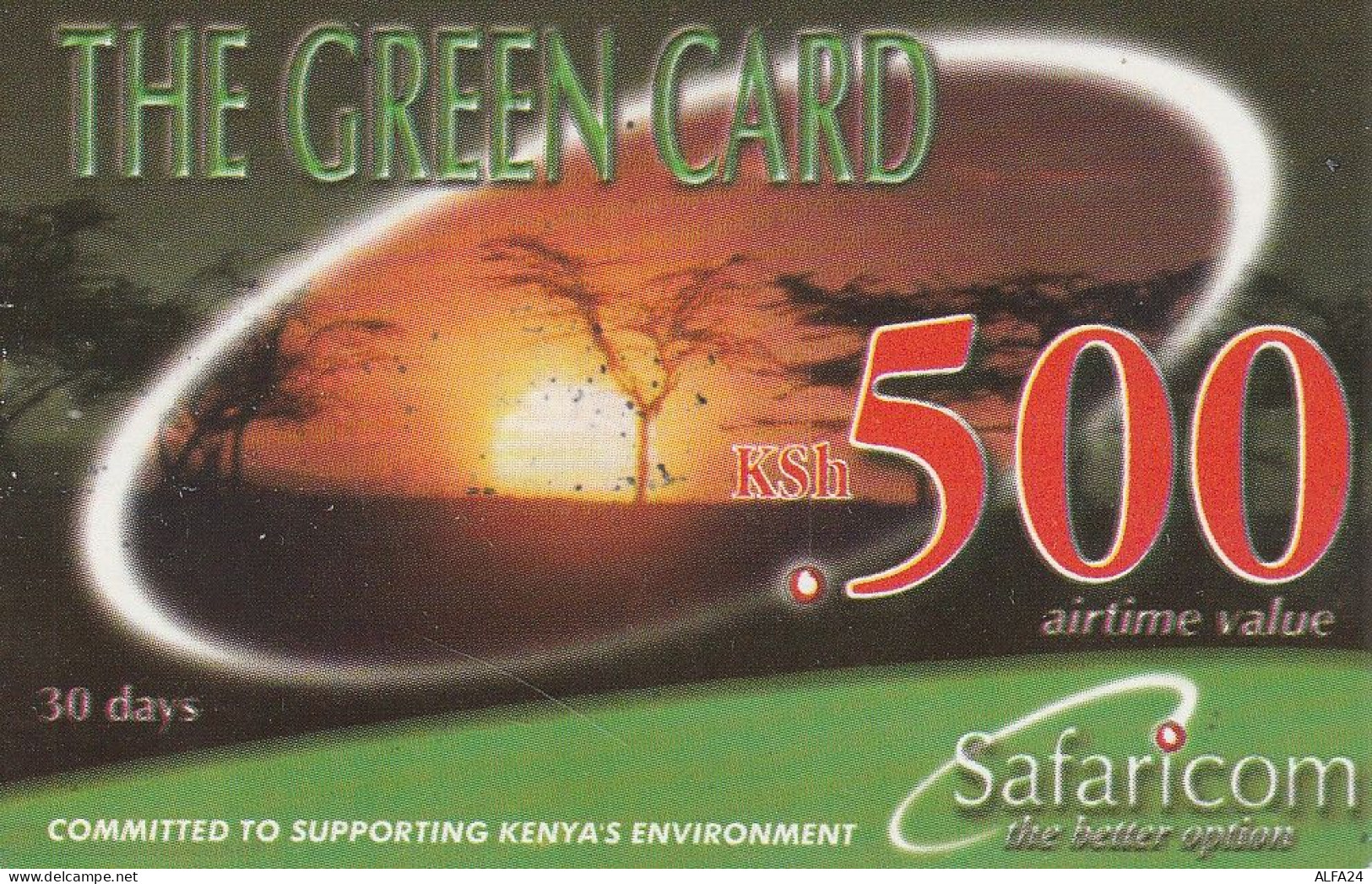 PREPAID PHONE CARD KENIA  (CZ2385 - Kenia