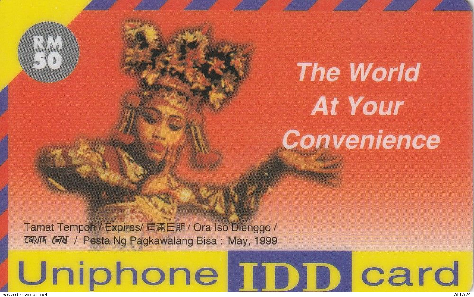PREPAID PHONE CARD MALESIA  (CZ2309 - Malasia