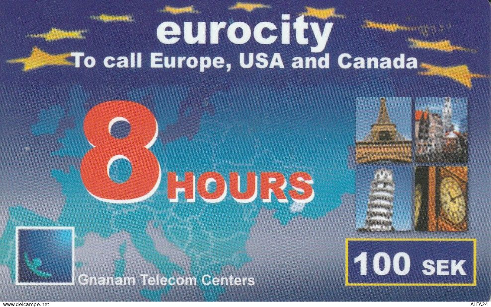 PREPAID PHONE CARD SVEZIA  (CZ2289 - Suecia