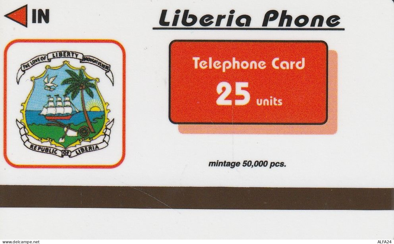 PHONE CARD LIBERIA  (CZ2281 - Liberia