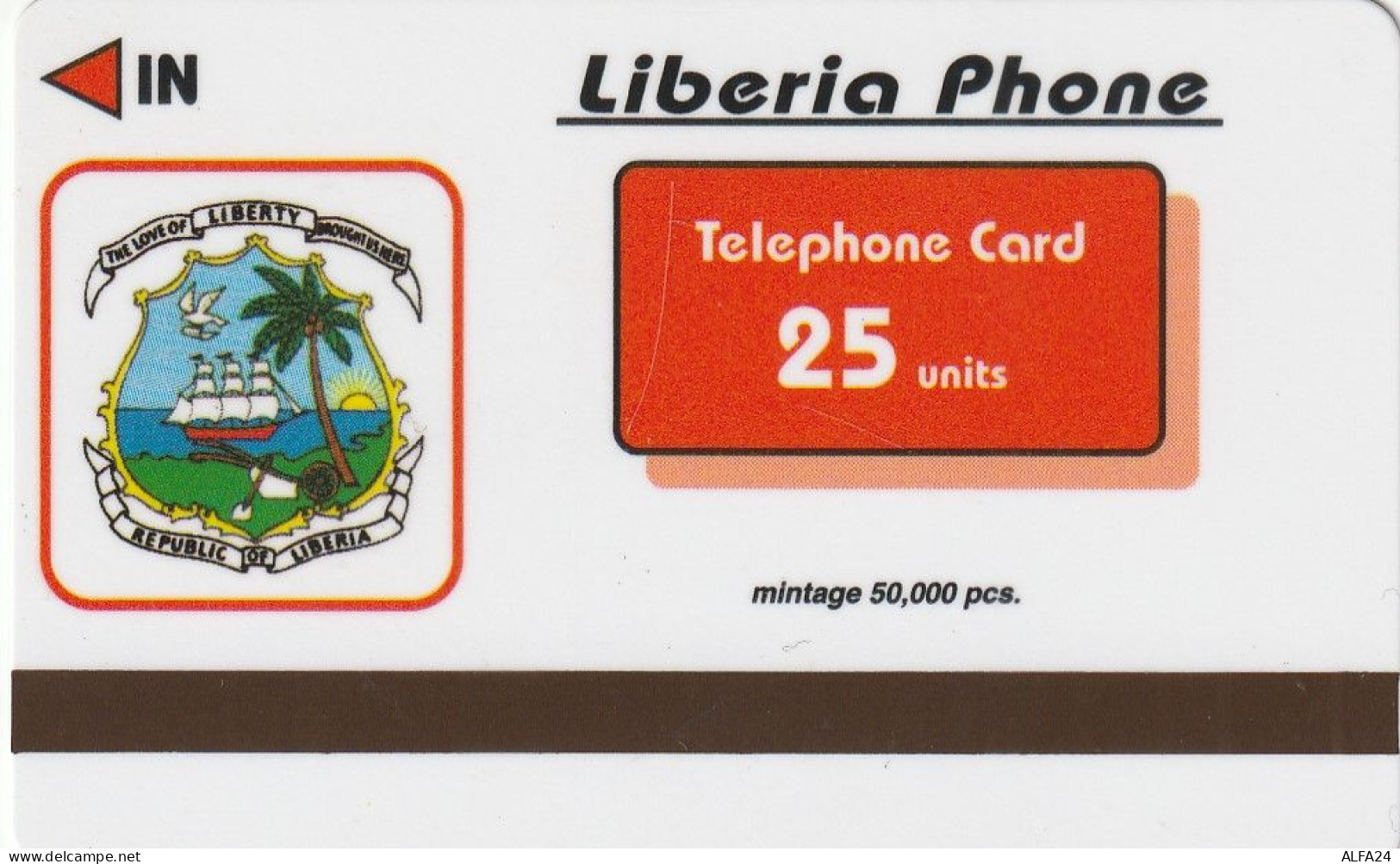 PHONE CARD LIBERIA  (CZ2286 - Liberia