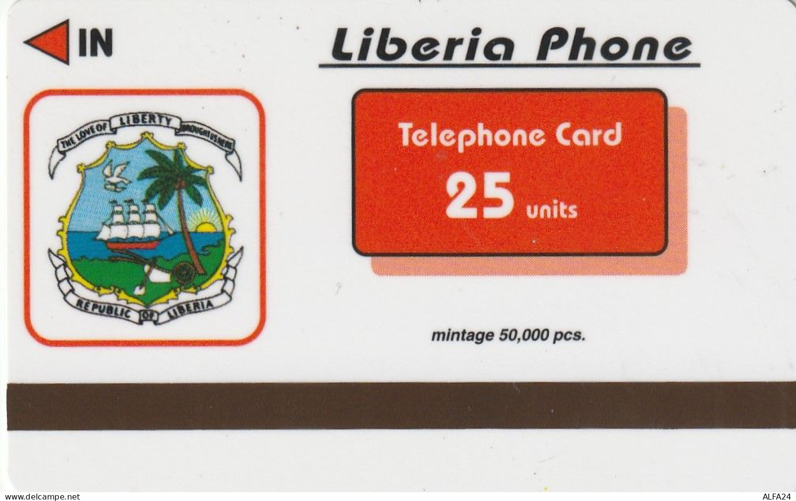 PHONE CARD LIBERIA  (CZ2280 - Liberia