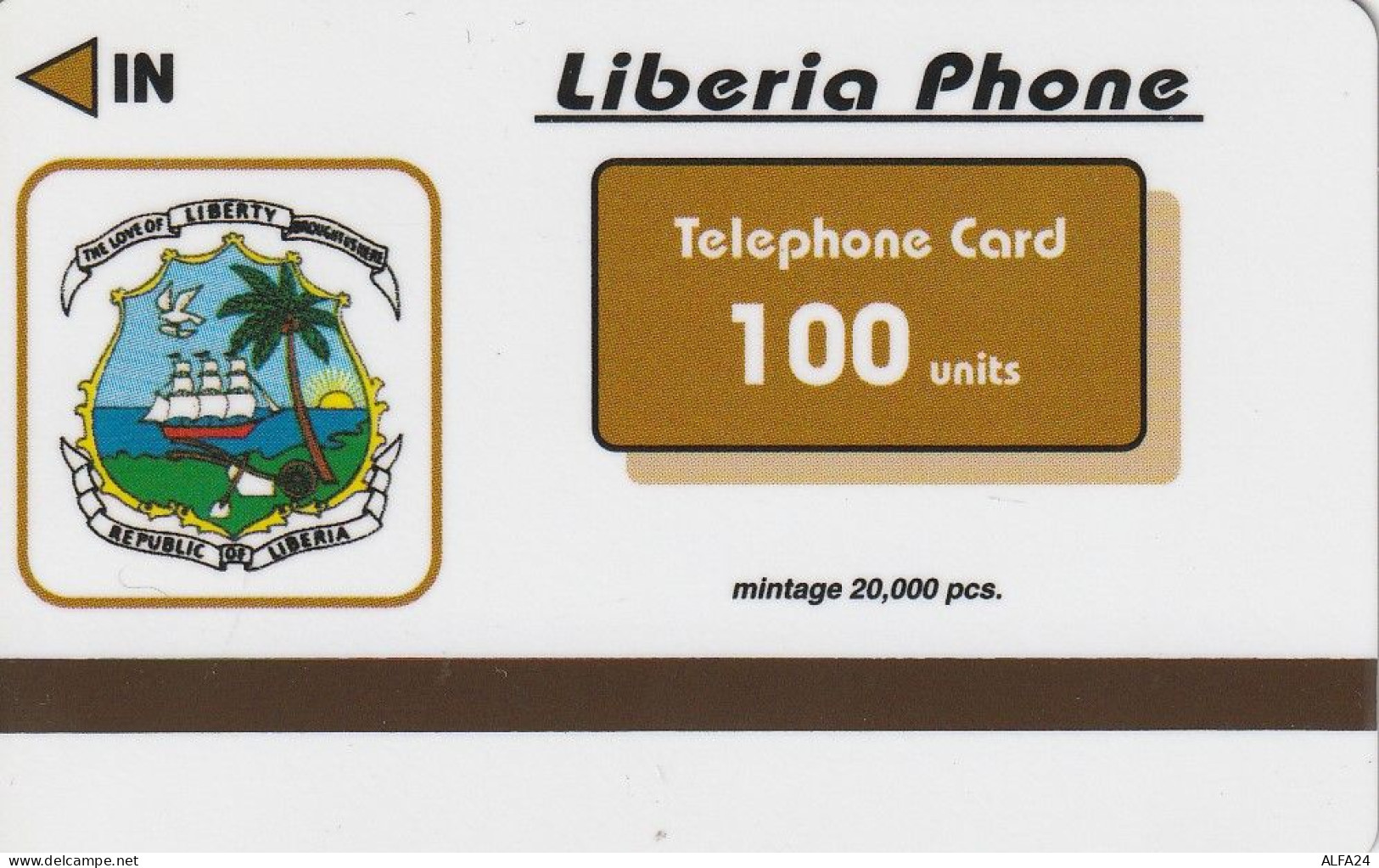 PHONE CARD LIBERIA  (CZ2277 - Liberia