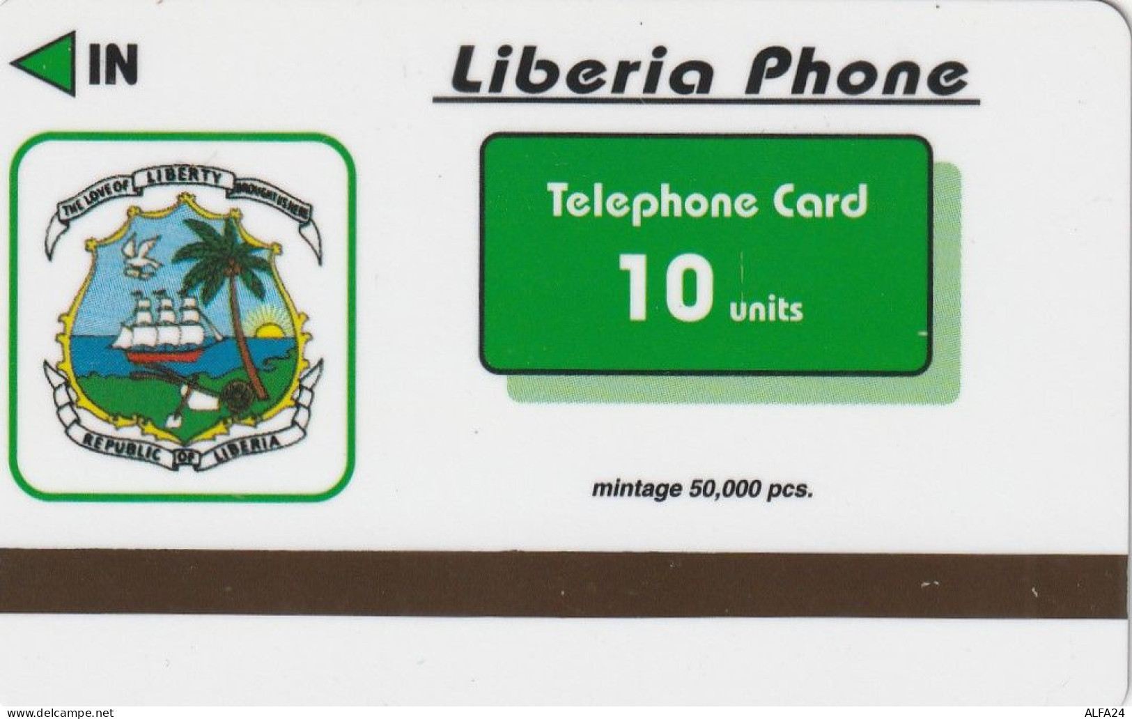 PHONE CARD LIBERIA  (CZ2276 - Liberia