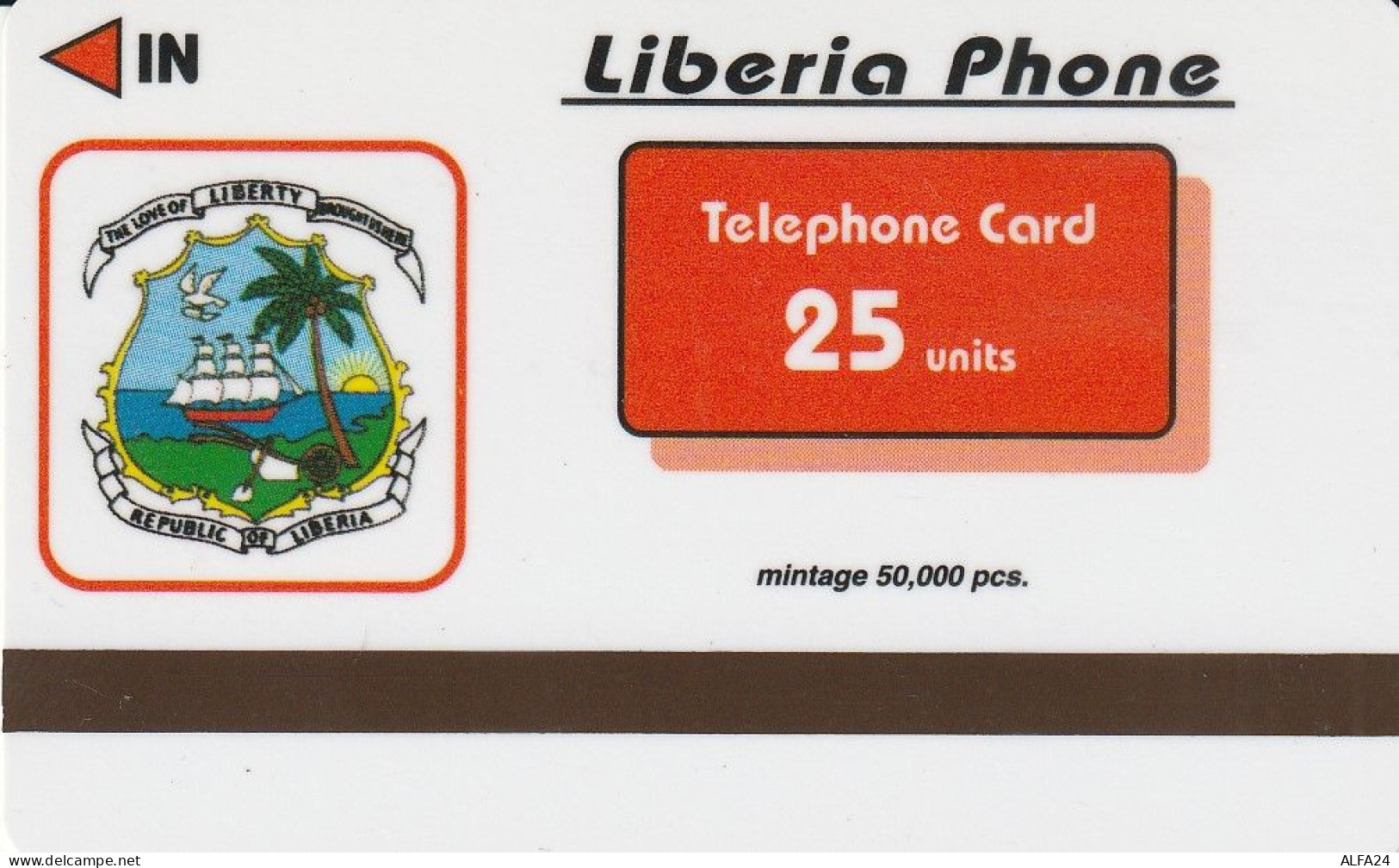 PHONE CARD LIBERIA  (CZ2274 - Liberia