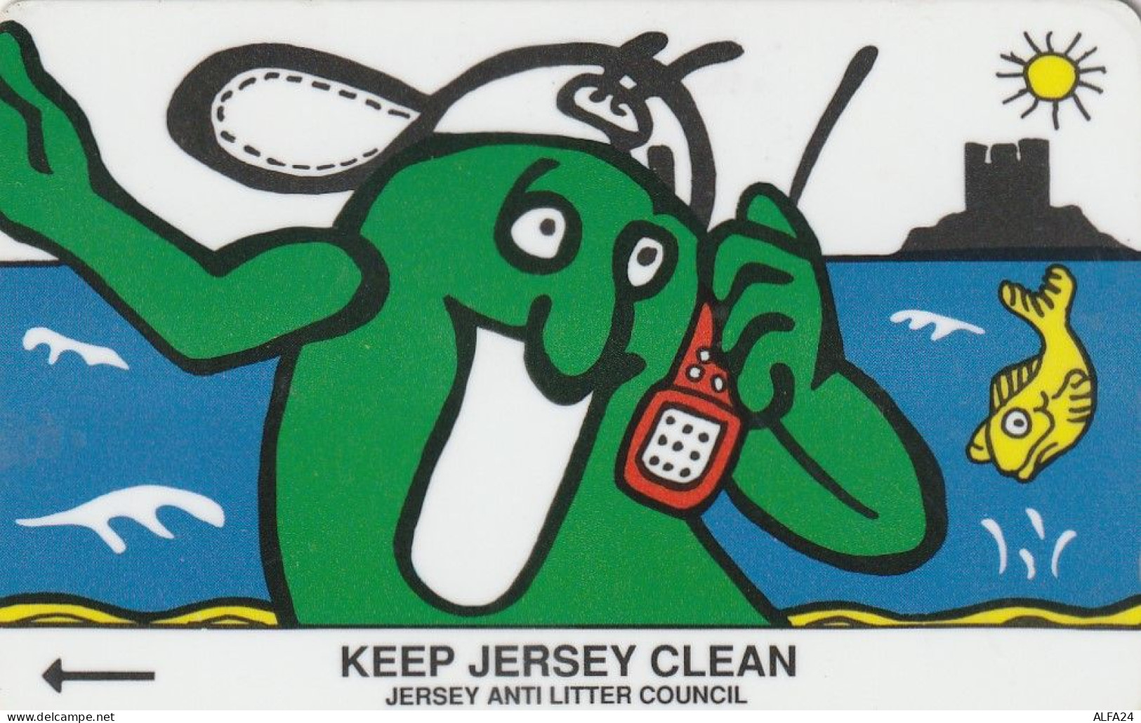 PHONE CARD JERSEY  (CZ2272 - [ 7] Jersey And Guernsey