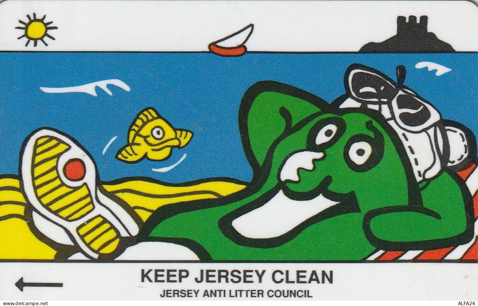 PHONE CARD JERSEY  (CZ2271 - Jersey En Guernsey