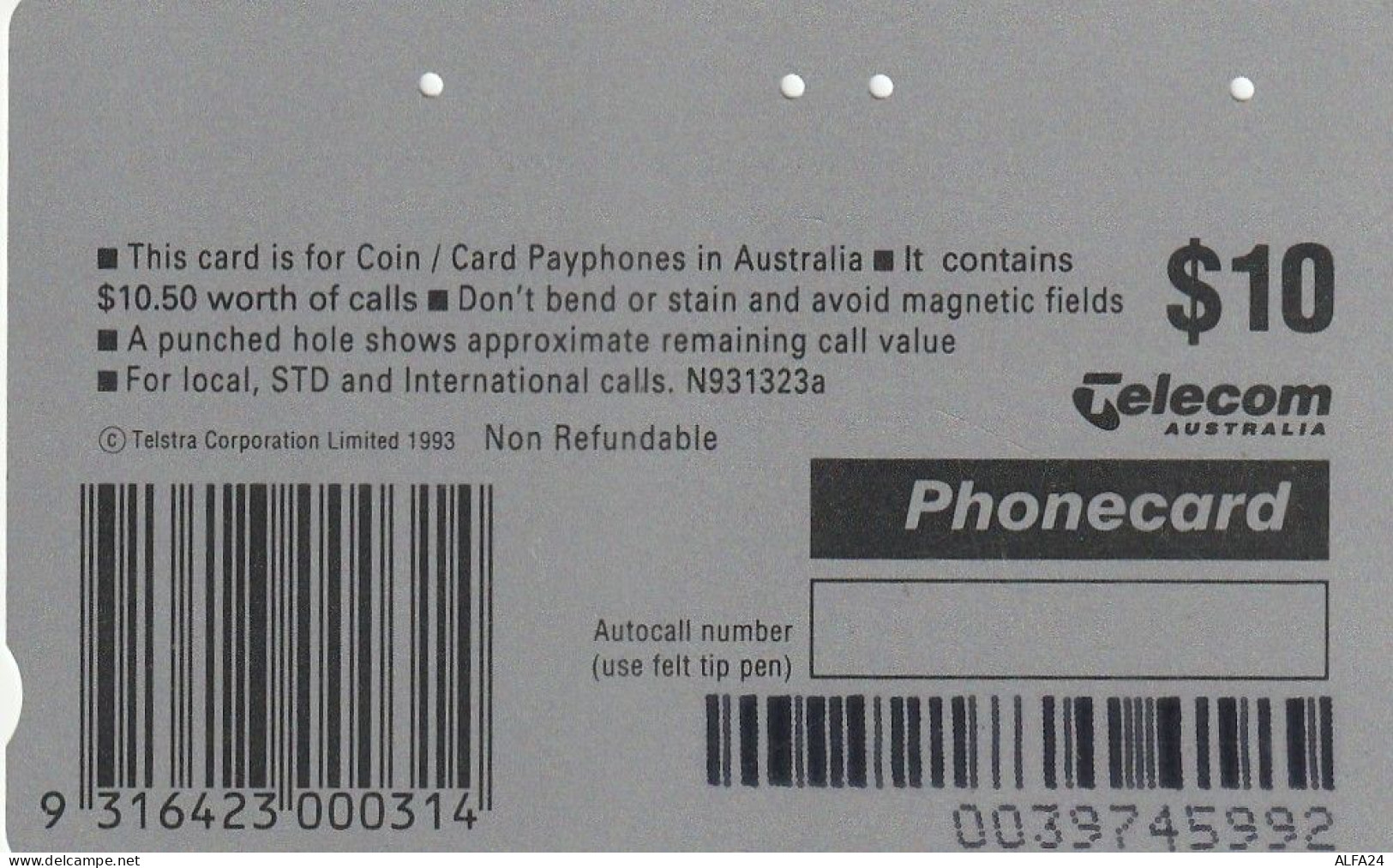 PHONE CARD AUSTRALIA  (CZ2262 - Australia
