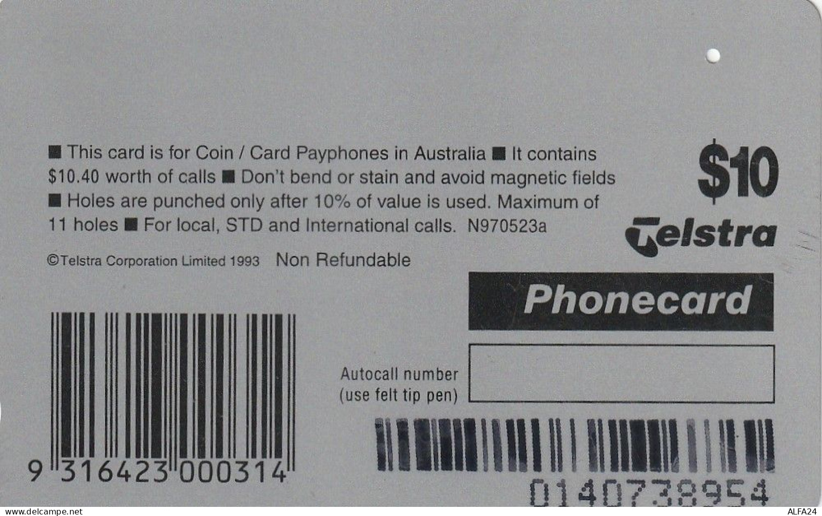 PHONE CARD AUSTRALIA  (CZ2264 - Australië