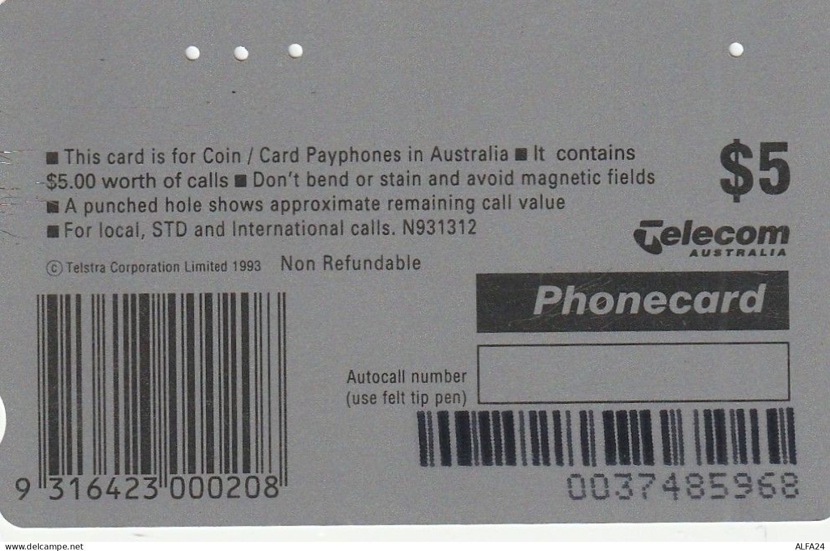 PHONE CARD AUSTRALIA  (CZ2255 - Australië