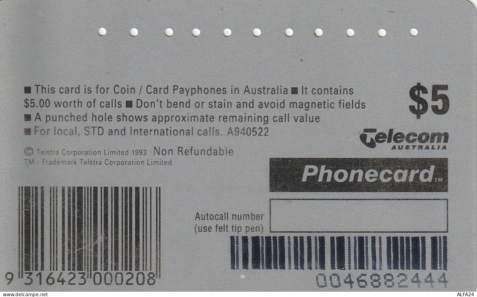 PHONE CARD AUSTRALIA  (CZ2239 - Australien