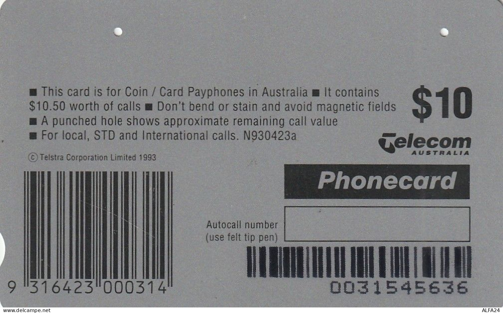 PHONE CARD AUSTRALIA  (CZ2241 - Australien