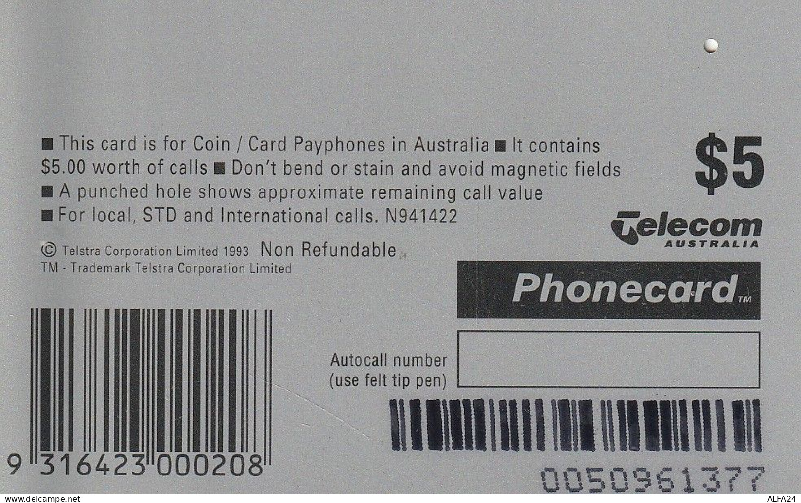 PHONE CARD AUSTRALIA  (CZ2233 - Australie