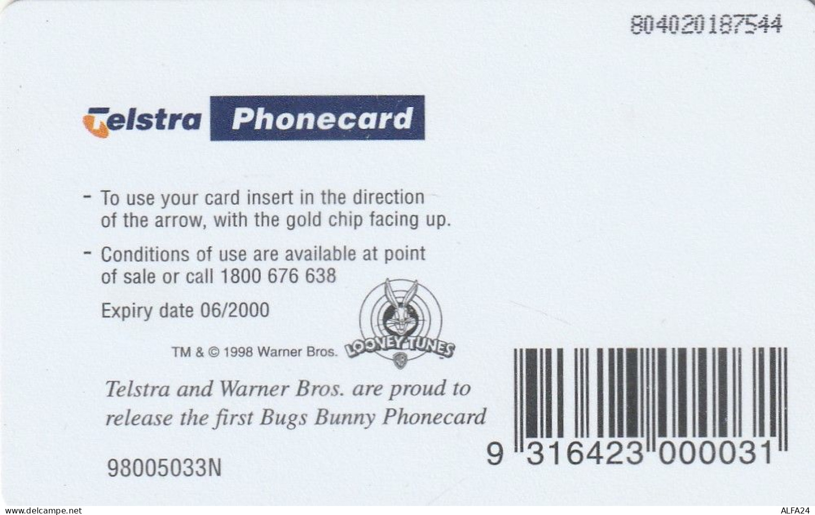 PHONE CARD AUSTRALIA  (CZ2222 - Australia