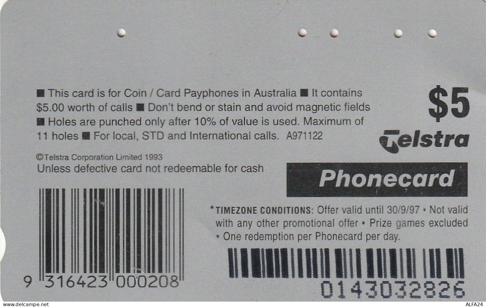 PHONE CARD AUSTRALIA  (CZ2228 - Australia