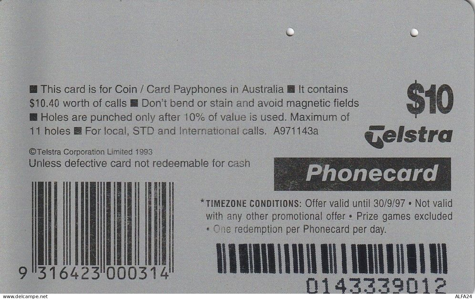 PHONE CARD AUSTRALIA  (CZ2229 - Australia